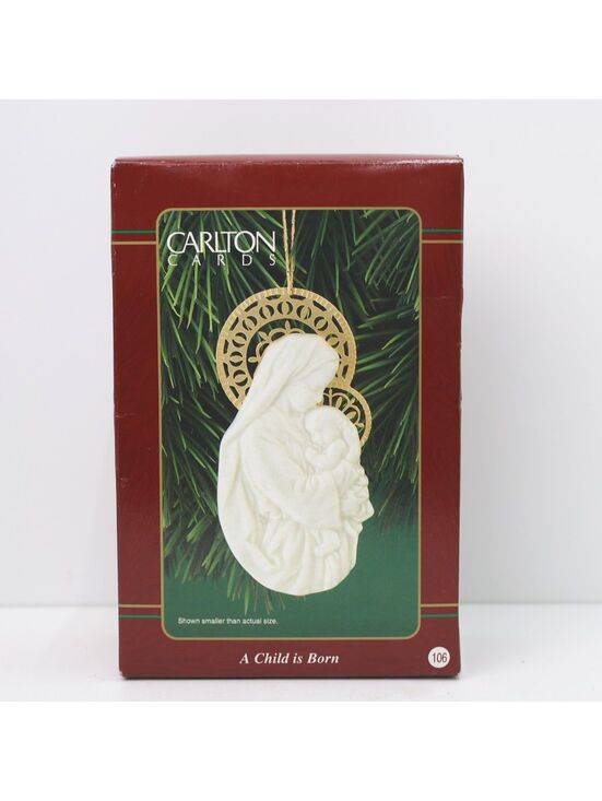 Carlton Cards Other - Carlton Cards Heirloom Collection A Child is Born Christmas Ornament